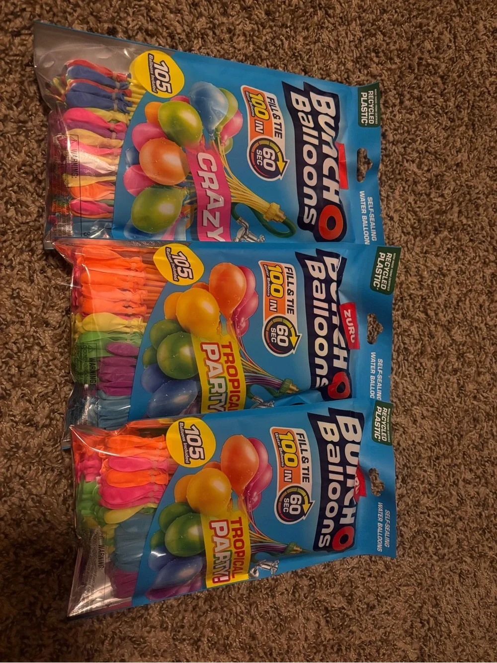 Bunch O Balloons Assorted Color Party Pack